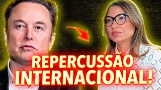 XINGAMENTO DE JANJA A ELON MUSK GEROU PÉSSIMA REPERCUSSÃO INTERNACIONAL VEJA O VEXAME [upl. by Sturrock]