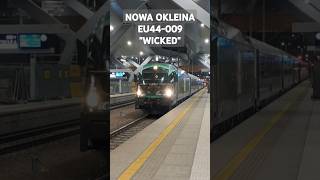 Nowa okleina EU44009 Wicked z EIC BWE do Berlina vlog train railway shorts viral pociagi [upl. by Aba]