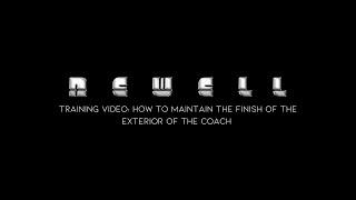 Training Video How to Maintain the Exterior Finish [upl. by Edrahs726]