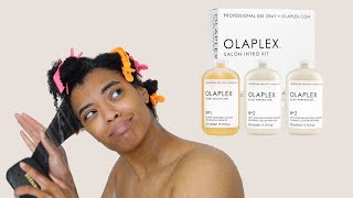 using professional olaplex products at home [upl. by Yatzeck]