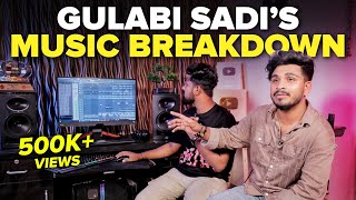 Making of Gulabi Sadi Song  Music Breakdown  Sanju Rathod  GSpark  Mashable ToddFodd  EP 61 [upl. by Velvet]