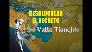 Desbloquear el secreto del Valle Tianchiu  Genshin Impact [upl. by Mw12]