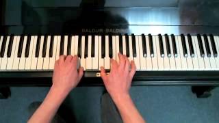 Thema aus Bilitis easy piano cover [upl. by Scarito]