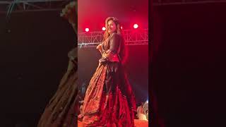 pi ke nasles dress 🥻 dance bhojpuri stageshow trending song liveperformance mahimanisha [upl. by Etteneg]