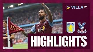 MATCH HIGHLIGHTS  Aston Villa 31 Crystal Palace [upl. by Elgna]