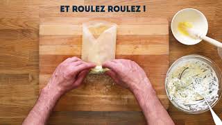 Comment rouler une feuille de brick [upl. by Ardnasil]