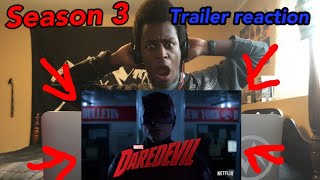 Daredevil Season 3 Official Trailer Reaction [upl. by Bonita]