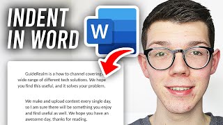 How To Indent In Word First Line amp Paragraph  Full Guide [upl. by Alecia732]