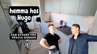 Hemma hos Hugo som bygger för första gången [upl. by Llerej]