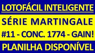 LFi  SIMULAÇÃO MARTINGALE  11  CONC 1774  GAIN [upl. by Einahets]