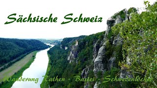 Sächsische Schweiz Rundwanderung Rathen Bastei und Schwedenlöcher  Vlog 153 [upl. by Elayne]