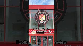 Checking out Ebbsfleet United matchday hospitality ⚽️ [upl. by Siraf]