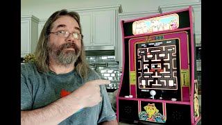 All Games amp Gameplay on the 40th Anniversary Ms PacMan Arcade1up PartyCade from QVC [upl. by Alyt]