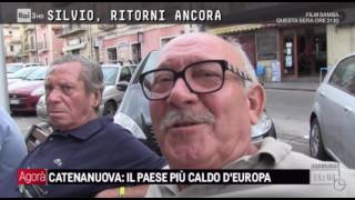 Catenanuova Agorà paese più caldo deuropa anno 2017 [upl. by Martinez]