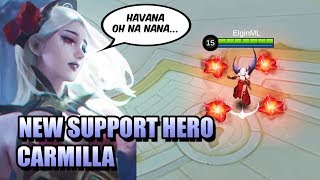 CARMILLA SHADOW OF TWILIGHT  THE NEW HERO IN MOBILE LEGENDS [upl. by Naerad]