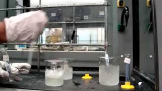 Nitration of Methyl Benzoate part I CHEM2050 [upl. by Kym696]