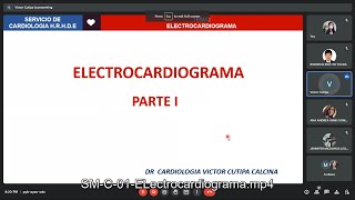 Medical Semiology  Electrocardiogram EKG  Spanish [upl. by Nered]