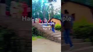 Hadimba temple Manali part3 temple manalitrip part3 ytshortsvideo [upl. by Retha]