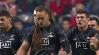 Maori All Blacks Haka at soldout BC Place in Vancouver [upl. by Livvi]