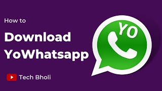 How to download Yowhatsapp in 2021 download Yowhatsapp in 2021 [upl. by Zirtaeb]