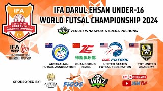 Live IFA U16  USA vs MALAYSIA  IFA Darul Ehsan [upl. by Neillij]