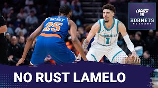 RECAP LaMelo Ball amp Tidjane Salaun shine in Charlotte Hornets preseason opener vs New York Knicks [upl. by Nevah]