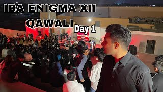 IBA ENIGMA Xll DAY1  MODELLING amp QAWALI NIGHT  Karachi  Anand khanwani [upl. by Christina99]