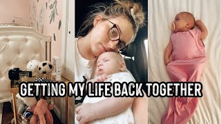 GETTING MY LIFE BACK TOGETHER POSTPARTUM [upl. by Eniawed]