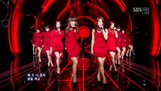 SISTAR  Alone  120415 SBS Inkigayo Comeback Stage [upl. by Carmon]