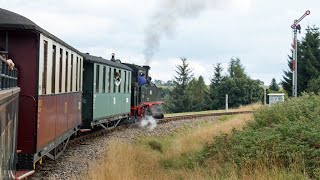 Museumsbahn Schönheide  Zugmitfahrt von StützengrünNeulehn nach Schönheide [upl. by Burgess495]