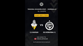 CD GALAPAGAR VS RSC INTERNATIONAL FC  Jornada 8  Tercera División RFEF [upl. by Hilario]