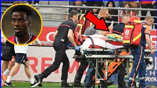 Angel gomes injury 🔴 ExMan Utd midfielder Angel Gomes in hospital after head injury [upl. by Lleuqar177]