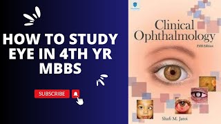 How to study opthalmology 4th year MBBSEye guidelines [upl. by Carin503]