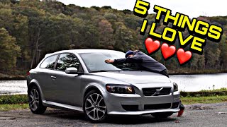 5 things I LOVE about my VOLVO C30 [upl. by Norby]