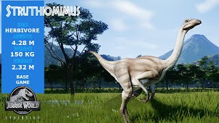 Struthiomimus  Jurassic World Evolution [upl. by Assir]