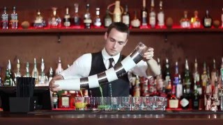 Danish Flair Bartender shows his set of Skills [upl. by Ivor]