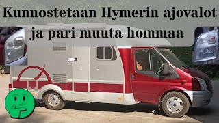 Hymerin ajovalot ja pari muuta hommaa [upl. by Acirre]