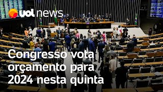 Congresso vota orçamento para 2024 fundão eleitoral é estimado em R 5 bilhões [upl. by Anpas573]