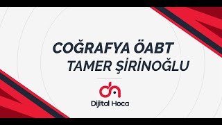 Coğrafya ÖABT  Tamer Şirinoğlu [upl. by Ahso]