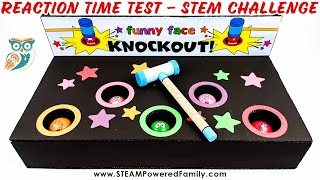 Reaction Time Test Game Tutorial  Engineer a Knockout Game Science Fair Project [upl. by Diarmid244]