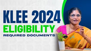 KLEE 2024 Eligibility Criteria  Important Documents  Kerala LLB Entrance Exam [upl. by Oderfliw]