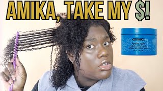 Skincare Ingredients in my DEEP CONDITIONER Hair Reset  Amika Intense Mask Review [upl. by Sorcim455]