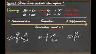 10 Unterschiedliche Stärke der Carbonsäuren  IEffekt [upl. by Bolger686]