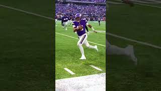 Minnesota Micd Up On Josh Dobbs Crazy Touchdown joshdobbs minnesota nfl shorts football epic [upl. by Rosalba]