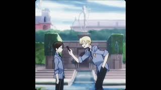 Tamaki and Haruhi edit ❤️🌹 ouranhighschoolhostclub animeedit ohshc edit [upl. by Zephaniah]