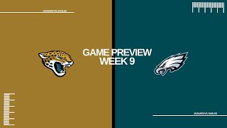 Jacksonville Jaguars vs Philadelphia Eagles  2024 Week 9 Prediction [upl. by Atnuahc]