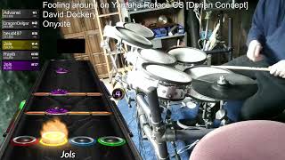 Fooling around on Yamaha Reface CS Dorian Concept by David Dockery Pro Drums FC [upl. by Akla840]