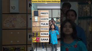 Guess the Girls Name Challenge funny funnychallenge challenges challenge funchallenge comedy [upl. by Dustin]