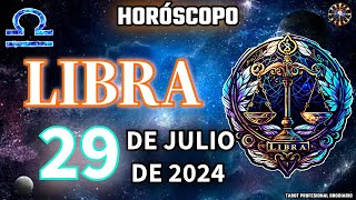 Horóscopo de hoy libra  29  de Julio de 2024 Amor Dinero Pasado presente y futuro Orodiario [upl. by Acinomad]