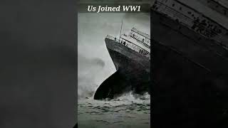 Us joined ww1  History [upl. by Haimarej]